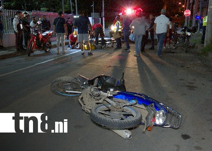 Foto: Delincuente queda lesionado en pleno Managua/TN8
