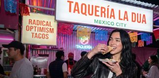 Foto: La taquería de Dua Lipa /cortesía