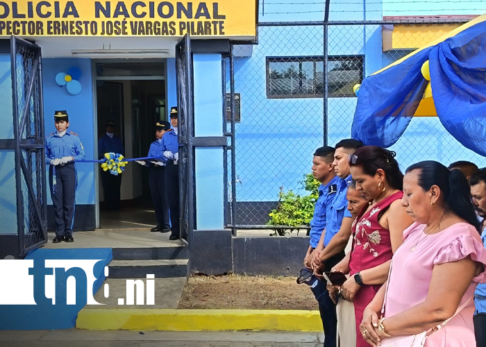 Foto: Unidad policial en Mozonte, Nueva Segovia /TN8
