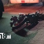 Foto: Motociclista gravemente lesionado tras fuerte choque contra camioneta en Río Blanco/TN8