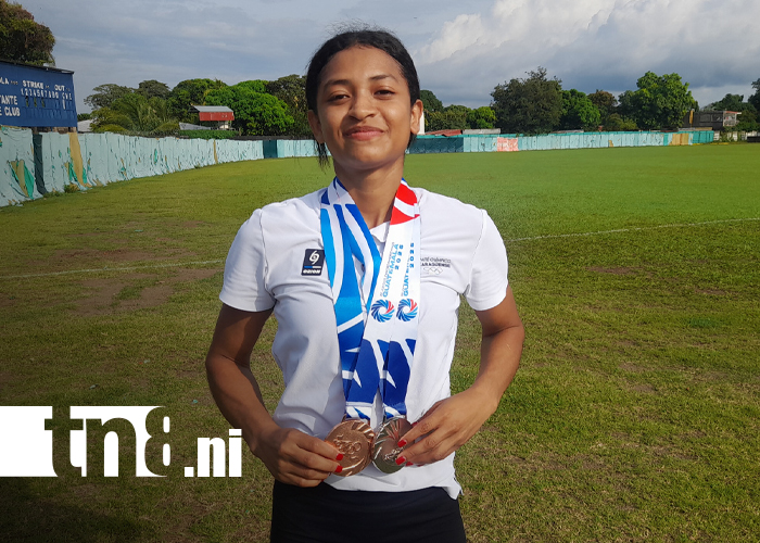 Foto: Medallista de Nicaragua comparte sus secretos de éxito/ TN8