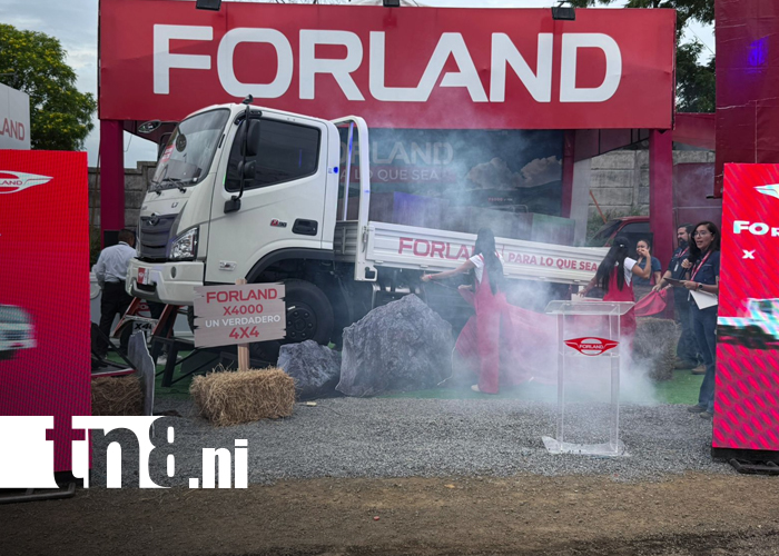 Foto: Conquista Nicaragua con el nuevo Forland X4000/TN8