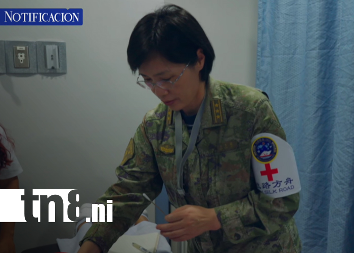 Foto: Nicaragua recibe el buque hospital "Arca de la Ruta de la Seda 867" para atención médica/TN8