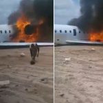 Foto: Accidente aéreo en la República Democrática del Congo /cortesía