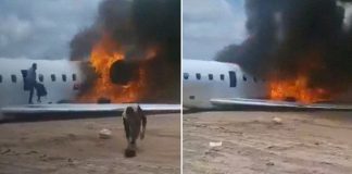 Foto: Accidente aéreo en la República Democrática del Congo /cortesía