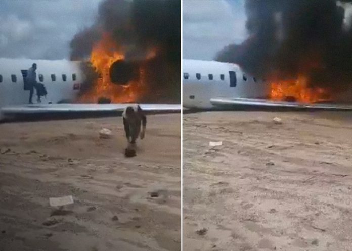 Foto: Accidente aéreo en la República Democrática del Congo /cortesía