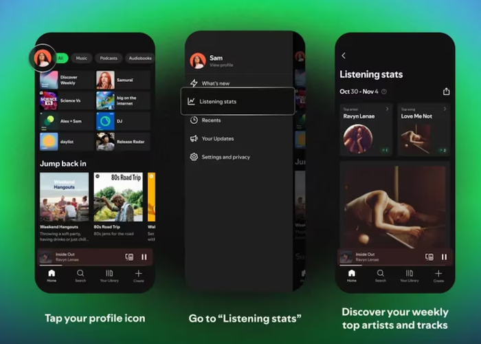 Foto: SongDNA llega a Spotify: más información sobre la música que amás/Cortesía
