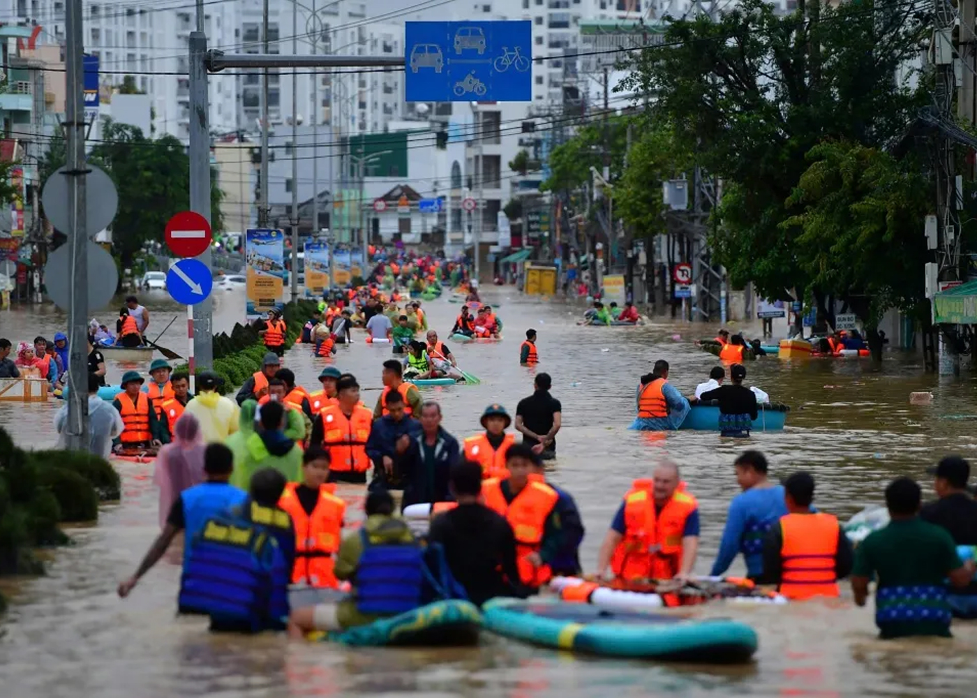 Foto: Sube a 90 el saldo de muertos por las inundaciones en Vietnam /Cortesía