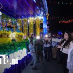 Altares en honor a la Inmaculada Concepción ya iluminan la Avenida Bolívar a Chávez Foto: Managua vive la Purísima: altares, luces y fe en cada rincón/TN8