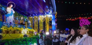 Foto: Managua vive la Purísima: altares, luces y fe en cada rincón/TN8