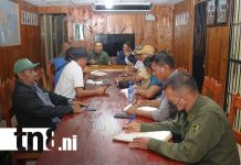 Foto: Ejército y líderes Mayangnas, juntos por la soberanía ambiental de Nicaragua/TN8