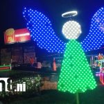 Iluminada y con ambiente navideño, así se ve Managua Foto: Managua brilla: la capital se llena de luces y espíritu navideño/TN8