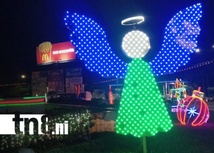 Foto: Managua brilla: la capital se llena de luces y espíritu navideño/TN8 Foto: Managua brilla: la capital se llena de luces y espíritu navideño/TN8