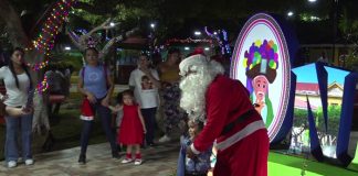 Foto: Nandaime da la bienvenida a la Navidad con luces, música y alegría familiar/TN8
