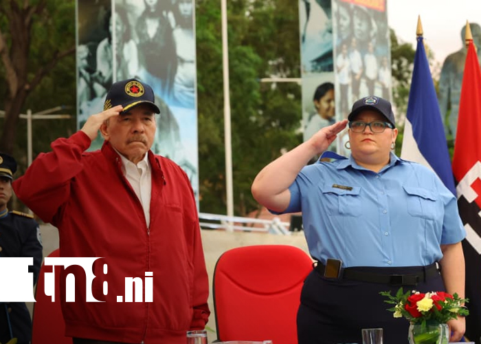 Foto: Comandante Daniel Ortega: "Carlos, estás aquí con nosotros y seguís conduciendo esta lucha"/TN8