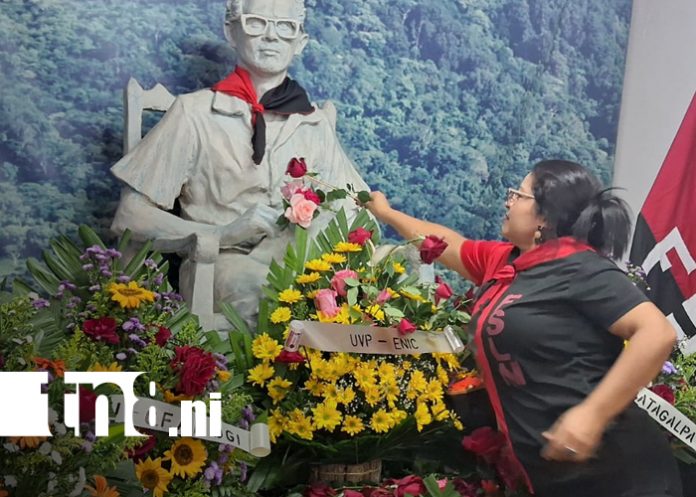 Foto: Homenaje a Carlos Fonseca llena de vida y emoción las calles de Matagalpa/TN8