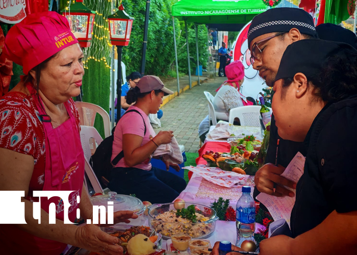 Foto: Derroche de cultura y arte culinaria en el festival "Delicias Decembrinas" en Rivas/TN8