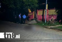 Foto: Víctima de accidente en Rivas / TN8