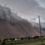 Foto: Un fenómeno climático estremecedor paralizó Argentina / cortesía