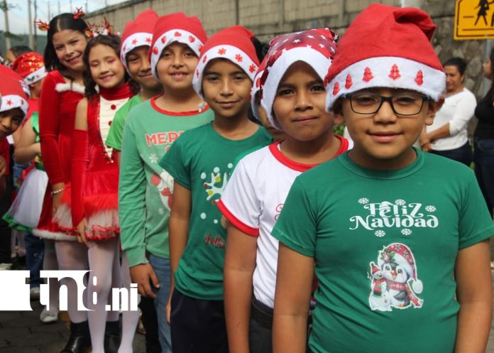 Foto: Estudiantes de Madriz y Matagalpa llenan de alegría las calles /TN8 Foto: Estudiantes de Madriz y Matagalpa llenan de alegría las calles /TN8