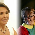 Foto: Florinda Meza rinde homenaje a la Chilindrina / Cortesía