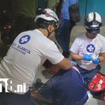 Imprudencia y alcohol: Motorizado impacta con patrulla policial en Estelí Foto: Motociclista ebrio choca contra patrulla policial en Estelí /TN8