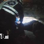 Foto: Conductor se da a la fuga tras insólito atropello en Estelí/ TN8