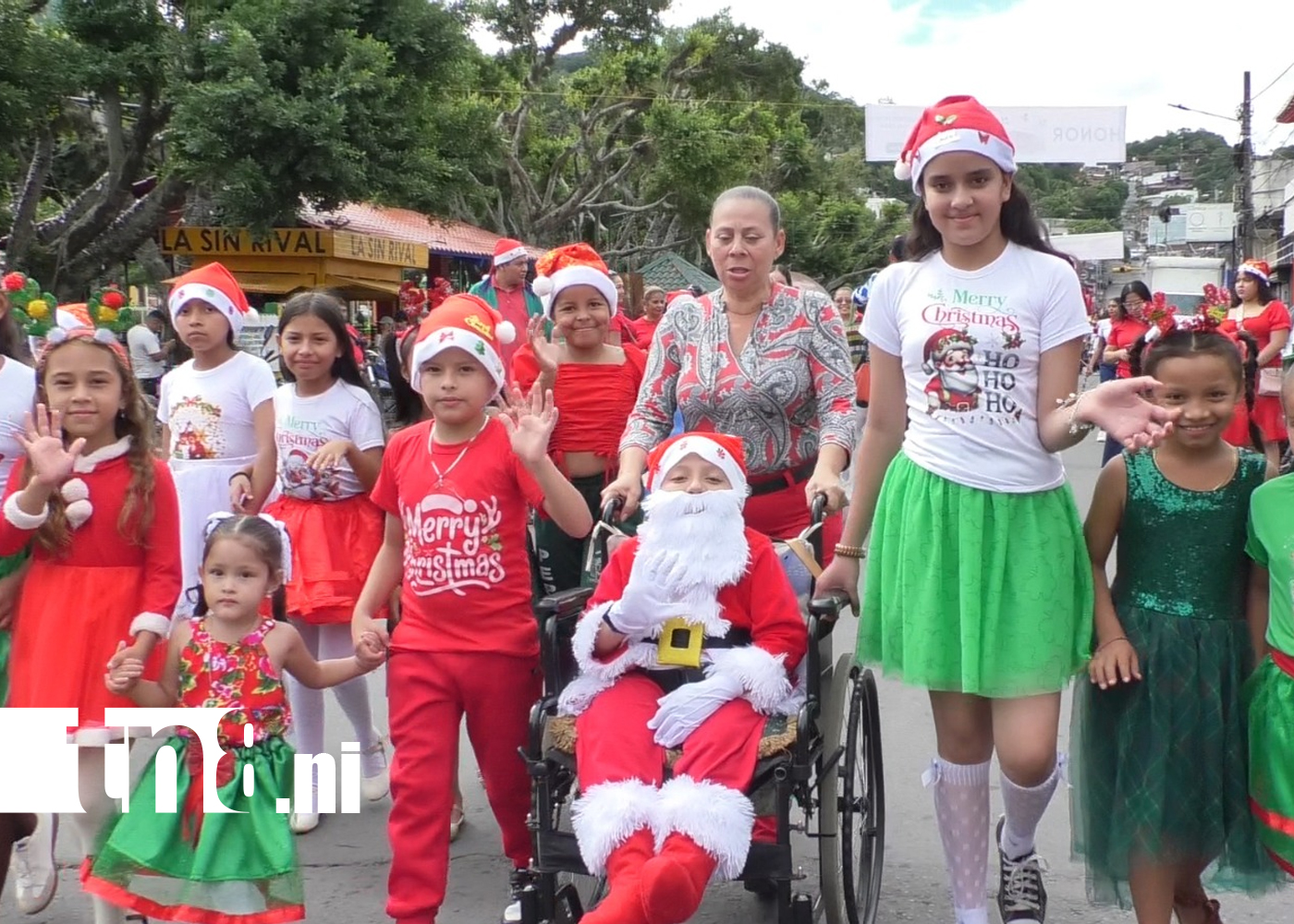 Foto: Estudiantes de Madriz y Matagalpa llenan de alegría las calles /TN8
