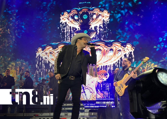 Foto: "El Rey de la Taquilla" Julión Álvarez, brilla en Managua con más de 3 horas de concierto/TN8