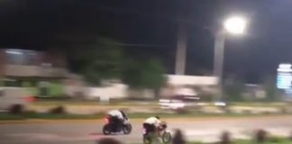 Foto: Carreras ilegales en la Pista Héroes de la Insurrección, Managua /TN8