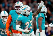 Dolphins vencen 16-13 a Commanders en tiempo extra en España dolphins, españa, nfl,