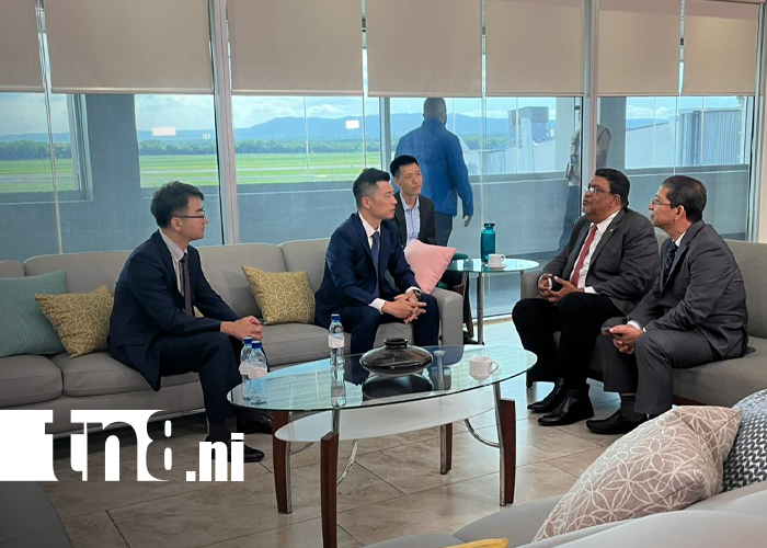 Foto: Nicaragua da la bienvenida oficial al diplomático chino Qu Yuhui / TN8