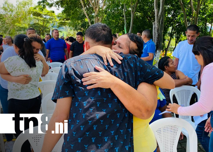 Foto: Nicaragua promueve la reinserción familiar / TN8