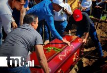Dan cristiana sepultura a hombre que murió tras caer de una moto en Rivas Foto: Familia destrozada exige justicia en Rivas/ TN8