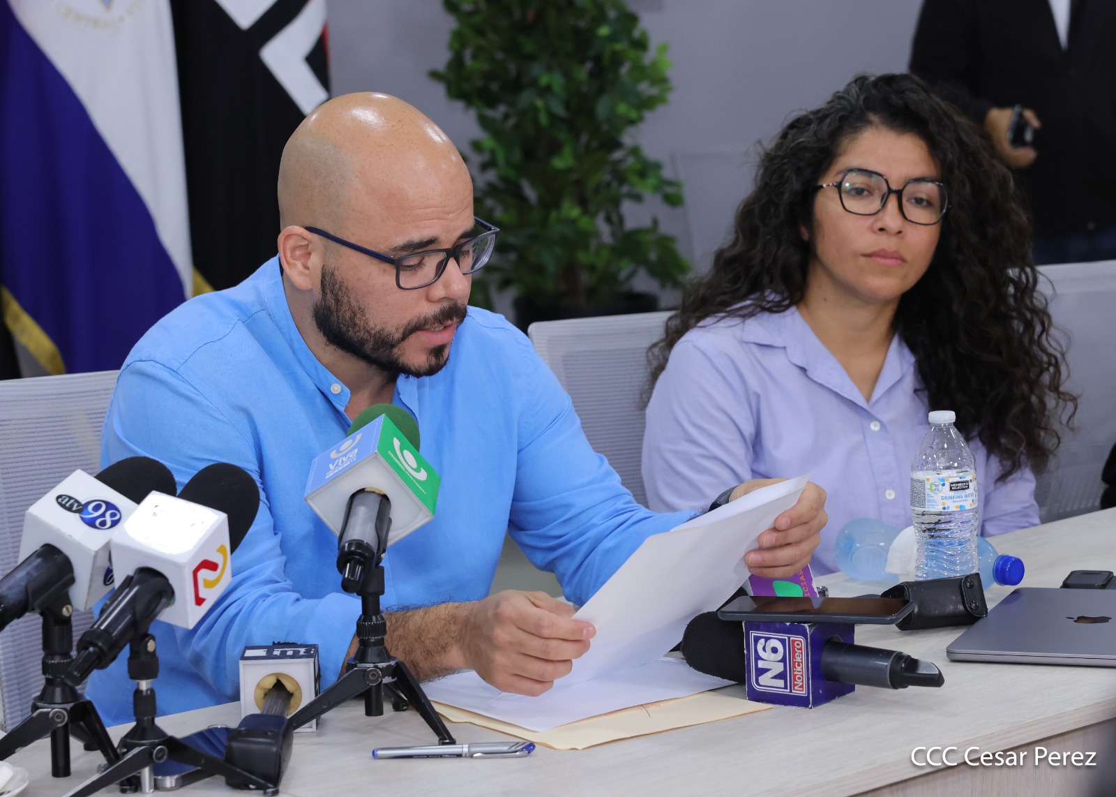 Foto: Encuentro de comunicadores de Nicaragua con equipo de Xinhua