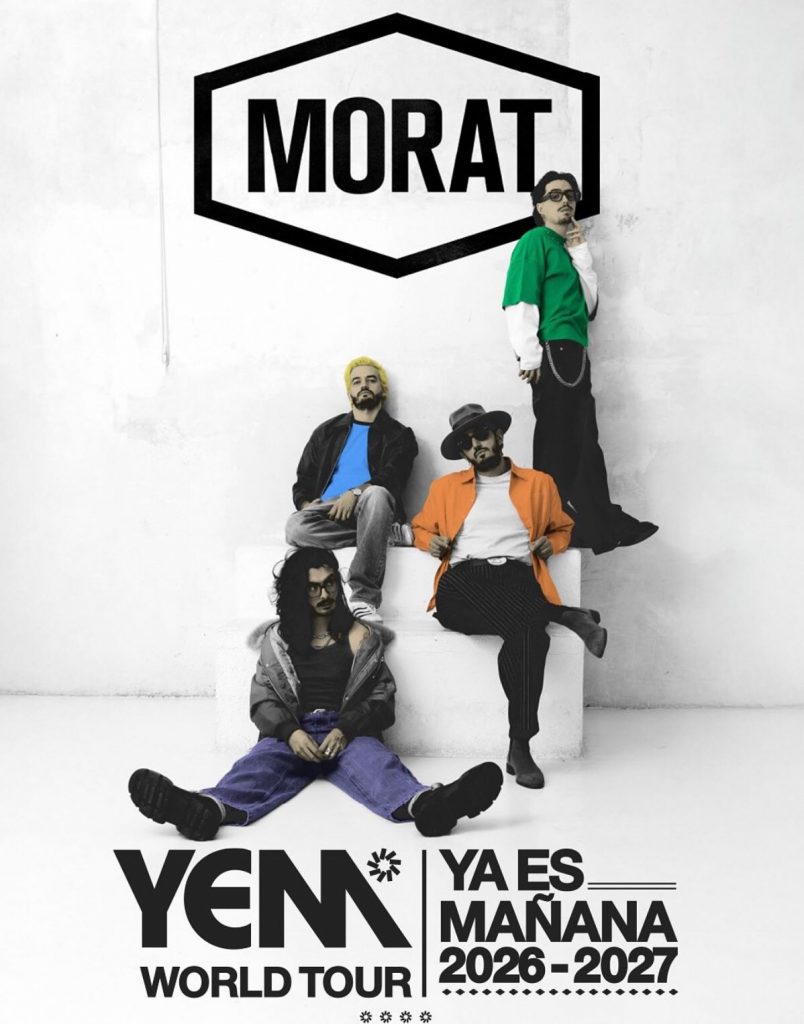 Foto: Morat confirma una gira global que recorrerá más de 50 ciudades/Cortesía 