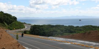 Foto: Primer tramo de la Carretera Costanera del Pacífico