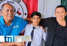 Foto: Joven con discapacidad celebra su logro educativo en Ocotal /TN8