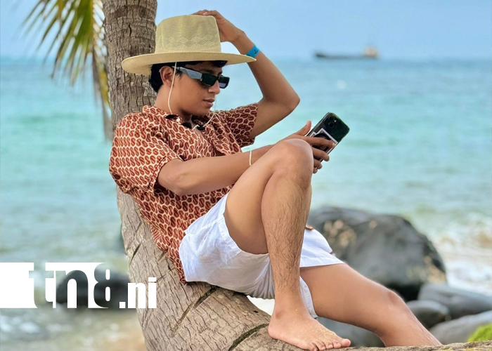 Foto: Jesús Centeno jugaba a ser camarógrafo en los eventos familiares /TN8