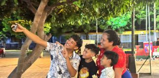 Foto: Jesús Centeno jugaba a ser camarógrafo en los eventos familiares /TN8