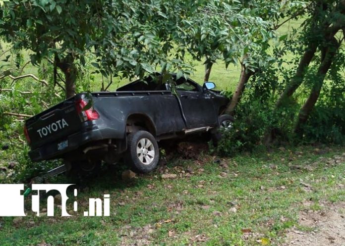 Foto: Policía muere en trágico accidente de tránsito en Condega, Estelí /TN8