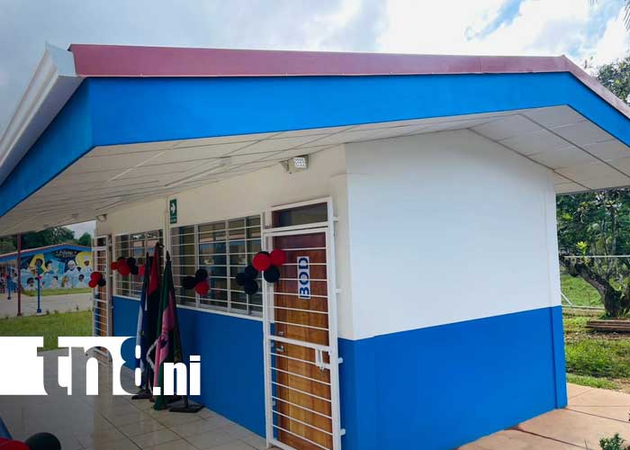 Foto: Mejoras en centro educativo en Waspam, Caribe Norte / TN8