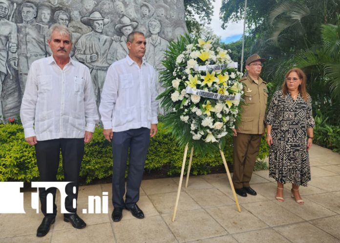 Foto: Nicaragua rinde homenaje a Fidel Castro en su aniversario /TN8