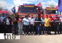 Empalme Alamikamba celebra la paz con la inauguración de la Estación de Bomberos 233 Foto: Bomberos en Alamikamba, Caribe Norte / TN8