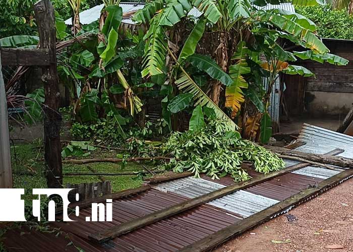 Foto: Afectaciones por tornado en Bilwi / TN8