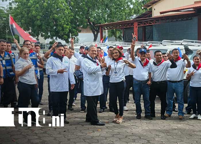 Foto: Nuevas ambulancias para el sistema de salud de Nicaragua / TN8