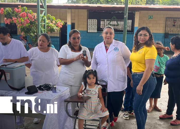 Foto: Campaña sin diabetes en colegios de Managua / TN8