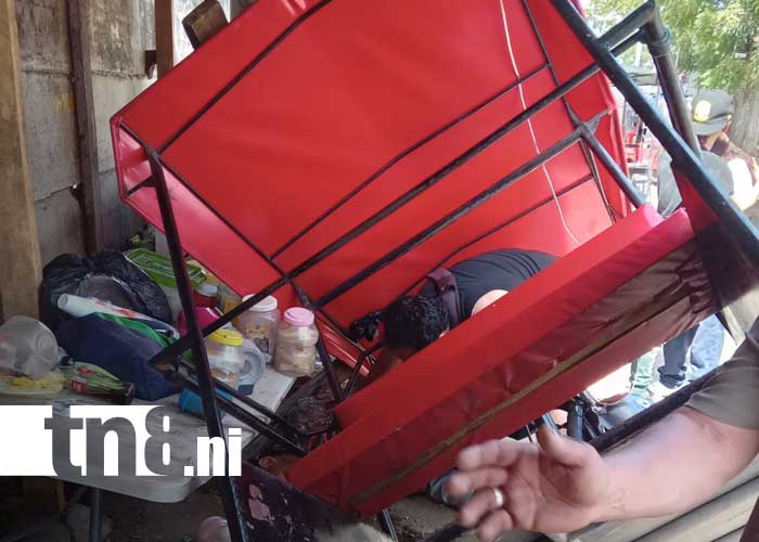 Foto: Accidente con caponera en Managua / TN8