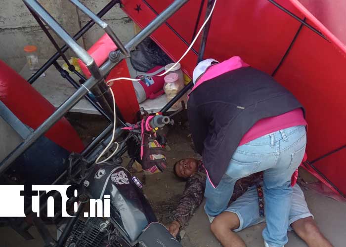 Foto: Accidente con caponera en Managua / TN8