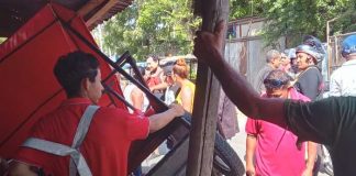 Foto: Accidente con caponera en Managua / TN8